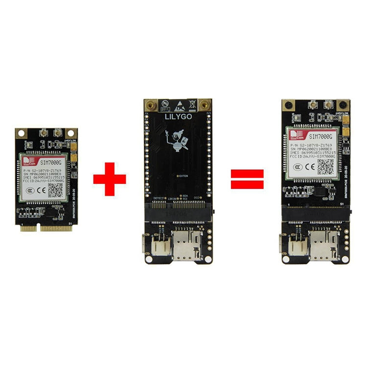 TTGO T-PCIE ESP32-WROVER-B AXP192 Chip WiFi Bluetooth Nano Card SIM Series Module Hardware Composable Development Board, SIM7000G-PCIE - free shipping - PMC Jewellery - Order now!