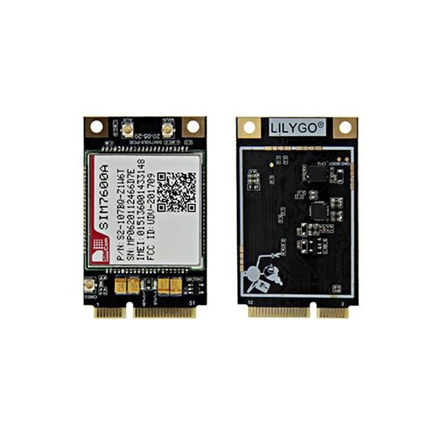 TTGO T-PCIE ESP32-WROVER-B AXP192 Chip WiFi Bluetooth Nano Card SIM Series Module Hardware Composable Development Board, SIM7600A-PCIE