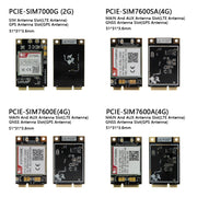 TTGO T-PCIE ESP32-WROVER-B AXP192 Chip WiFi Bluetooth Nano Card SIM Series Module Hardware Composable Development Board, SIM7600E-PCIE