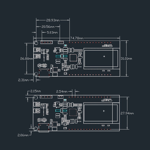 TTGO T-PCIE ESP32-WROVER-B AXP192 Chip WiFi Bluetooth Nano Card SIM Series Module 16MB Hardware Composable Development Board