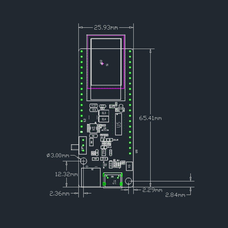TTGO T-Koala ESP32 WiFi Bluetooth Module 4MB Development Board Based ESP32-WROVER-B
