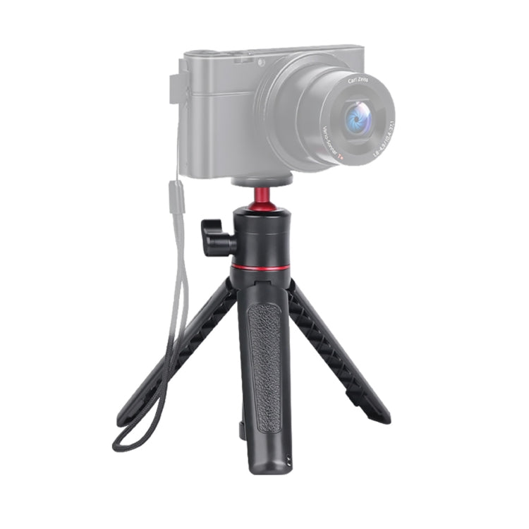RUIGPRO Multi-functional Foldable Tripod Holder Selfie Monopod Stick with Ball Head & Phone Clamp & Bluetooth Remote Control for GoPro, Insta360, DJI and Other Action Cameras(Black) - free shipping - PMC Jewellery - Order now!