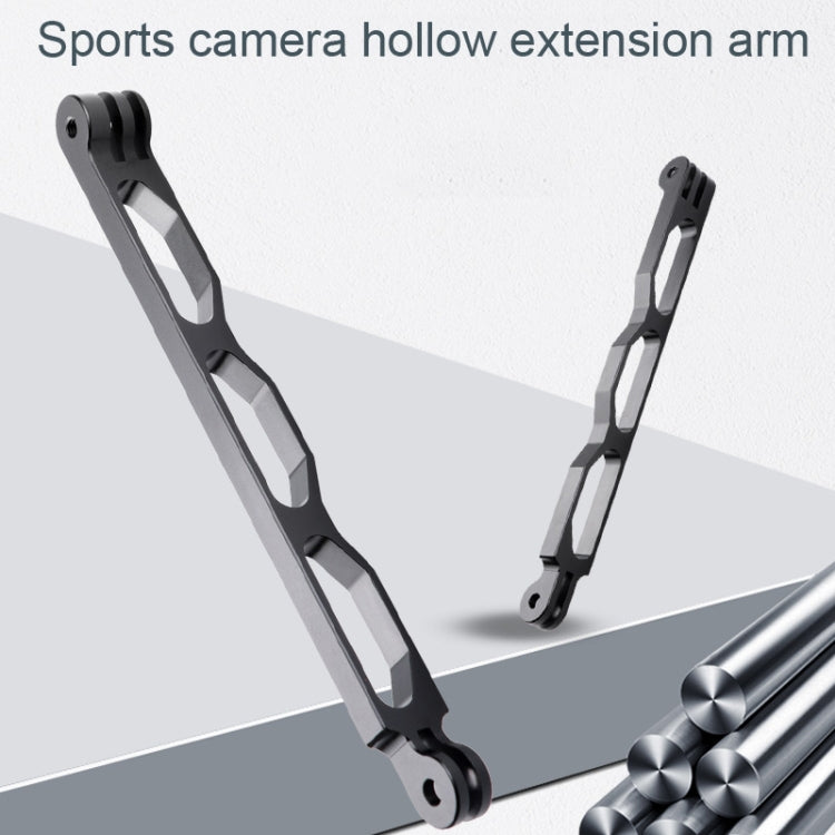 Aluminum Extension Arm Grip Extenter for GoPro, Insta360, DJI and Other Action Cameras(Black) - Others by PMC TechLife | Online Shopping South Africa | PMC TechLife | Buy Now Pay Later Mobicred