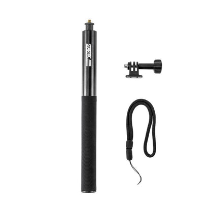 STARTRC 1.3m Handheld Extendable Pole Monopod (Black) - free shipping - PMC Jewellery - Order now!