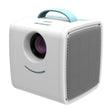 W-S1 10W Children Video Projector 30 Lumens HD 1080P LCD Technology, Support AV / USB / Mini SD Card / HDMI / Audio (Blue) - Mini Projector by PMC TechLife | Online Shopping South Africa | PMC TechLife | Buy Now Pay Later Mobicred
