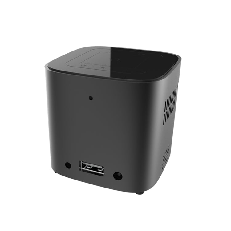 WEJOY DL-S12 Mini Portable 50 ANSI Lumens DLP Smart Projector with Remote Control & Holder, Android  7.1.2, 2GB DDR3+16GB, RK3128 Quad Core ARM Cortex-A7 up to 1.2GHz, Support WiFi / USB / Audio OUT / DC IN - Mini Projector by WEJOY | Online Shopping South Africa | PMC Jewellery | Buy Now Pay Later Mobicred