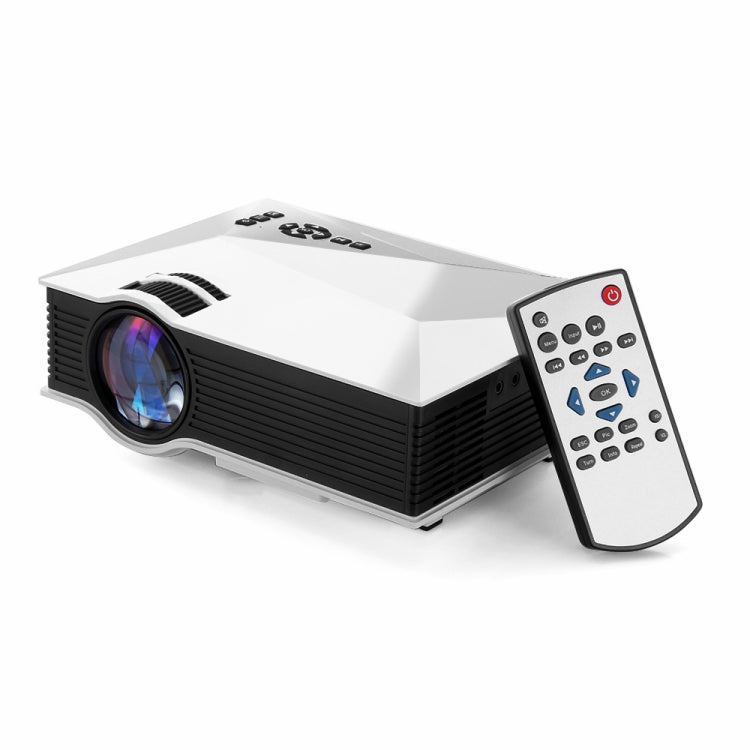 UC68+ 40ANSI 1024 x 600P Home Theater Multimedia HD LED Projector,  Support USB/SD/HDMI/VGA/IR - LED Projector by PMC TechLife | Online Shopping South Africa | PMC TechLife | Buy Now Pay Later Mobicred