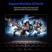 VS626 Android 3500ANSI Lumens 1080*720 Resolution LED+LCD Technology Smart Projector, Support AV / HDMI / SD Card / USB / VGA (White)