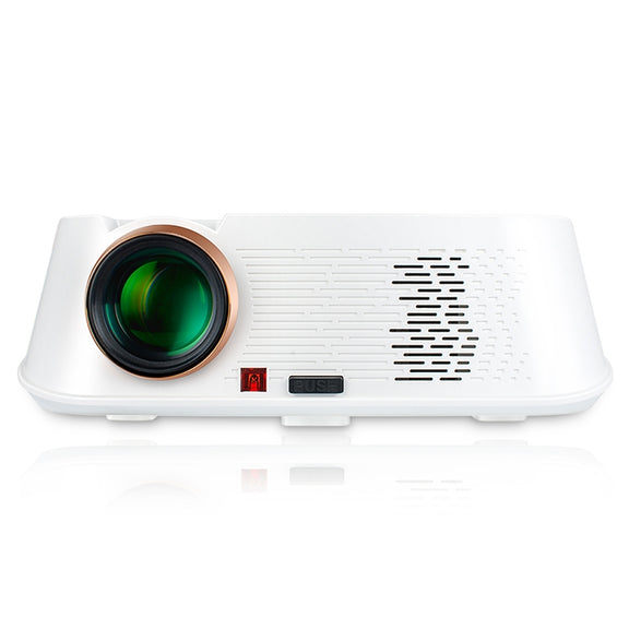 VS626 Android 3500ANSI Lumens 1080*720 Resolution LED+LCD Technology Smart Projector, Support AV / HDMI / SD Card / USB / VGA (White)