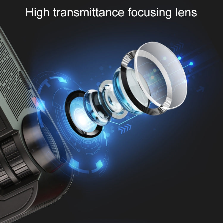 VS626 Android 3500ANSI Lumens 1080*720 Resolution LED+LCD Technology Smart Projector, Support AV / HDMI / SD Card / USB / VGA (White) - LED Projector by PMC TechLife | Online Shopping South Africa | PMC TechLife | Buy Now Pay Later Mobicred