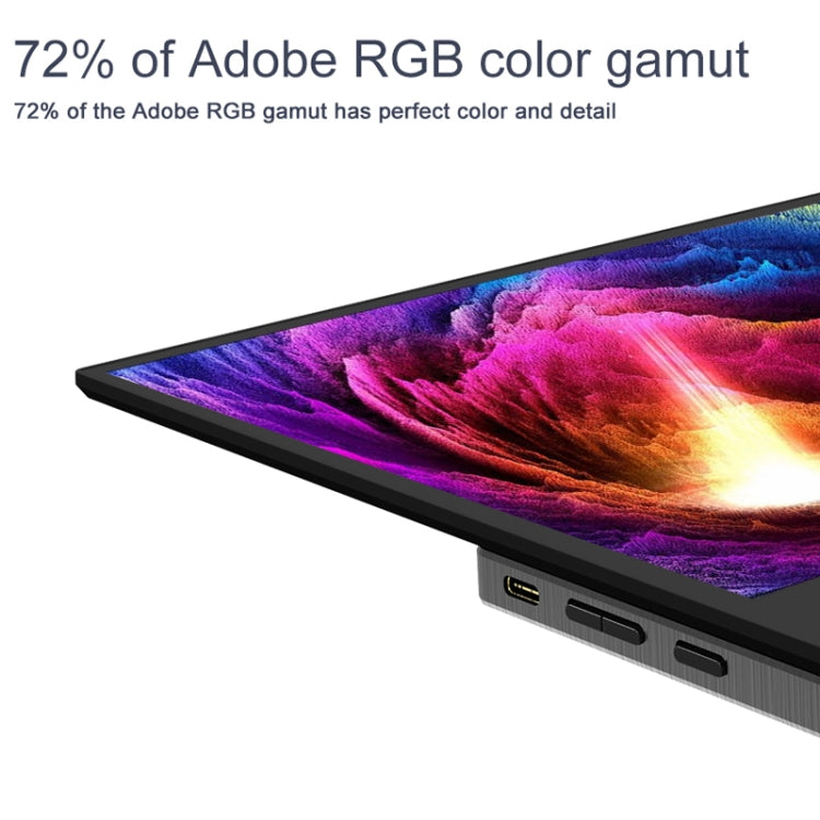 M8 14inch 1080P Ultra-thin HD Portable Narrow-edge Display - LED Projector by PMC TechLife | Online Shopping South Africa | PMC TechLife | Buy Now Pay Later Mobicred