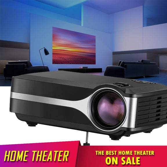 Wejoy L1 80 Lumens 4 inch LCD Technology HD 800*480 pixel Projector, VGA, HDMI(Black)
