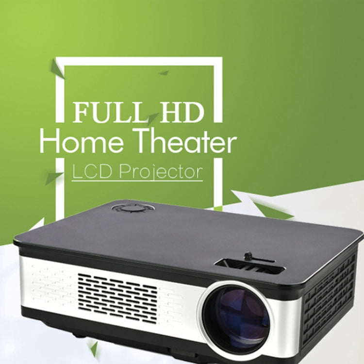 Wejoy L2 300ANSI Lumens 5.8 inch LCD Technology HD 1280*768 pixel Projector with Remote Control,  VGA, HDMI(Black)
