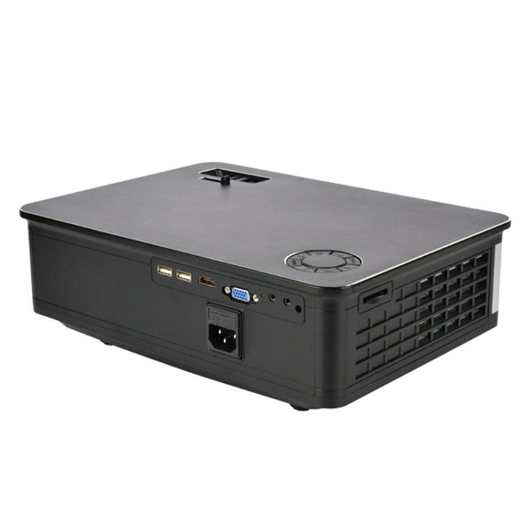 Wejoy L2 300ANSI Lumens 5.8 inch LCD Technology HD 1280*768 pixel Projector with Remote Control,  VGA, HDMI(Black)