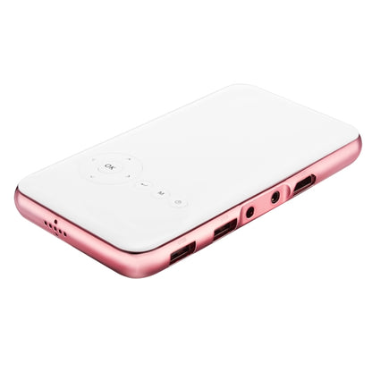 Wejoy DL-S6+ 1000 Lumens 854x480 Smart Mini Projector, RK3128 CPU, 1GB+32GB, Android 4.4, Bluetooth, WiFi, HDMI(Rose Gold) - free shipping - PMC Jewellery - Order now!
