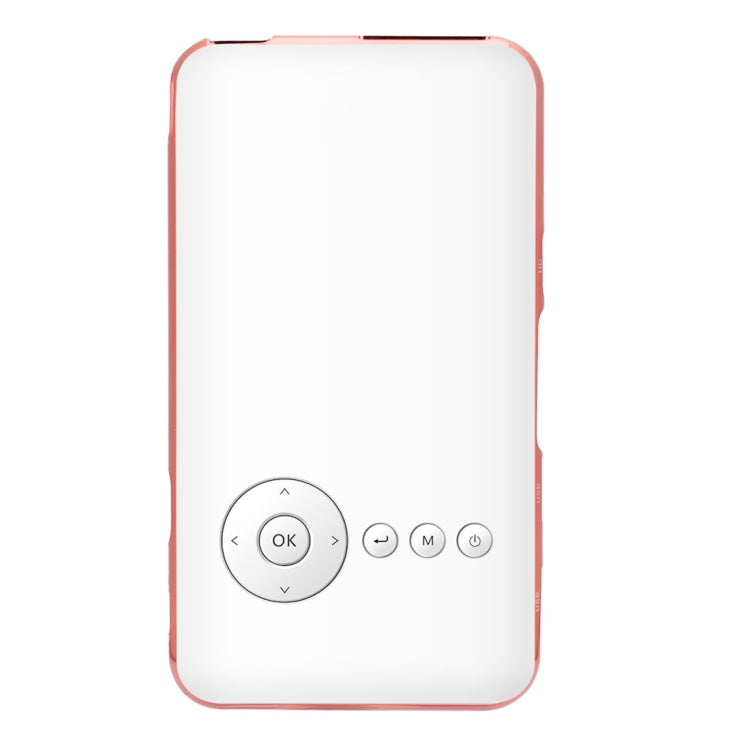 Wejoy DL-S6+ 1000 Lumens 854x480 Smart Mini Projector, RK3128 CPU, 1GB+32GB, Android 4.4, Bluetooth, WiFi, HDMI(Rose Gold)