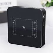 Wejoy DL-S10 120ANSI Lumens 854x480 Smart Mini Projector, RK3328 ARM Cortex-A53 Quad Core 1.5GHz CPU, 2GB+16GB, Android 7.1.2, Bluetooth, WiFi, HDMI(Black)