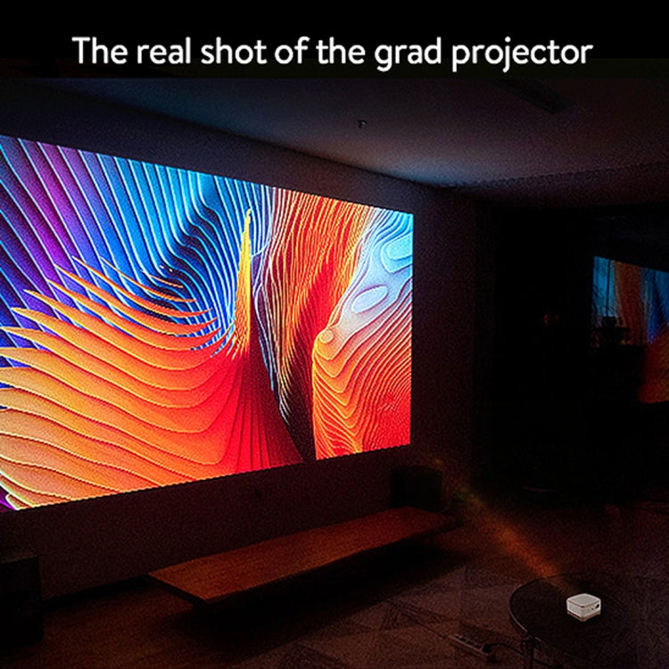 P07-D Mini 50 Lumens Android Home Theater Bluetooth LED Projector with Remote Control, Support Micro SD & Micro USB & WiFi & Audio Out - Mini Projector by PMc TechLife | Online Shopping South Africa | PMc TechLife | Buy Now Pay Later Mobicred