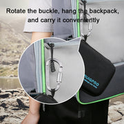 RUIGPRO Shockproof Water-resistant Portable Case Box for DJI Osmo Action, Size: 33.5cm x 22.7cm x 6.3cm(Black)