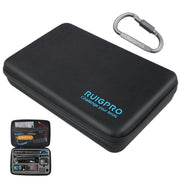 RUIGPRO Shockproof Water-resistant Portable Case Box for DJI Osmo Action, Size: 33.5cm x 22.7cm x 6.3cm(Black)