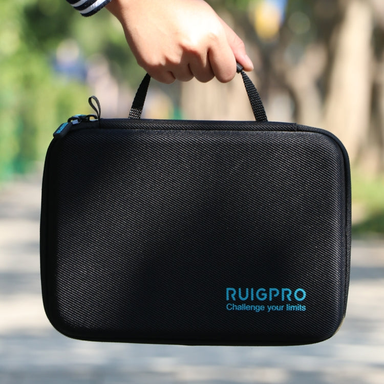 RUIGPRO Oxford Water-resistant Storage Box Case Bag for DJI OSMO Pocket Gimble Camera / OSMO Action, Size: 24x16.5x8cm (Black)