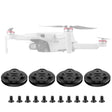 4 PCS Sunnylife Motor Metal Protection Cover for DJI Mavic Mini 1 / Mini 4K / DJI Mini 2 SE(Black) - Other by Sunnylife | Online Shopping South Africa | PMC TechLife | Buy Now Pay Later Mobicred