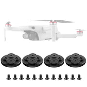 4 PCS Sunnylife Motor Metal Protection Cover for DJI Mavic Mini 1 / Mini 4K / DJI Mini 2 SE(Black)