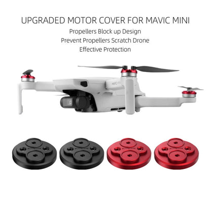 4 PCS Sunnylife Motor Metal Protection Cover for DJI Mavic Mini 1 / Mini 4K / DJI Mini 2 SE(Black) - Other by Sunnylife | Online Shopping South Africa | PMC Jewellery | Buy Now Pay Later Mobicred