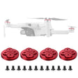 4 PCS Sunnylife Motor Metal Protection Cover for DJI Mavic Mini 1 / Mini 4K / DJI Mini 2 SE(Red) - Other by Sunnylife | Online Shopping South Africa | PMC TechLife | Buy Now Pay Later Mobicred