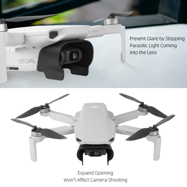 Sunnylife MM-Q9264 Camera Lens Sunshade Anti-glare Hood for DJI Mavic mini  / Mini 4K / DJI Mini 2 SE(Black) - Other by Sunnylife | Online Shopping South Africa | PMC TechLife | Buy Now Pay Later Mobicred