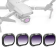 JSR Drone 4 in 1 Gradient GND4+GND8+GND16+GND32 Lens Filter for DJI MAVIC 2 Pro - free shipping - PMC TechLife - Order now!