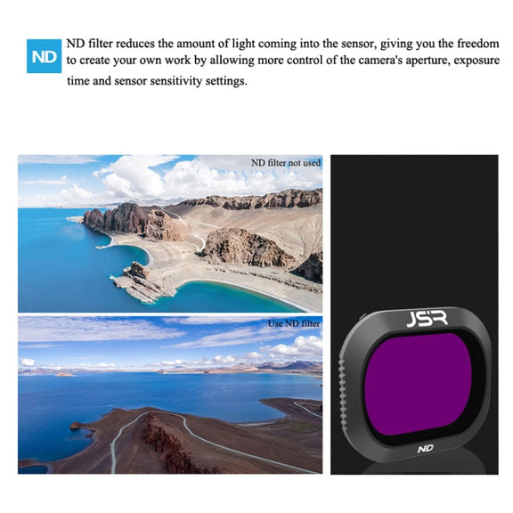 JSR Drone 4 in 1 ND8PL+ND16PL+ND32PL+ND64PL Lens Filter for DJI MAVIC 2 Pro