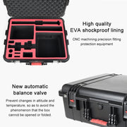 PGYTECH P-RH-001 Shockproof Water-resistant Explosion-proof Hard Box Carrying Case for DJI Ronin-S, Size: 63.4x50.3cm(Black)