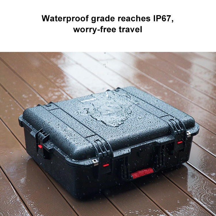 PGYTECH P-RH-001 Shockproof Waterproof Explosion-proof Hard Box Carrying Case for DJI Ronin-S, Size: 63.4x50.3cm(Black) - free shipping - PMC Jewellery - Order now!