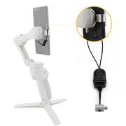 STARTRC Phone Holder Clip Anti-lost Rope Strap Anti-drop for DJI OM4 / Osmo Mobile 3 (Black)