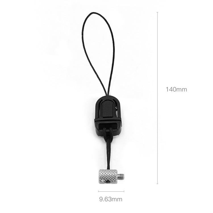 STARTRC Phone Holder Clip Anti-lost Rope Strap Anti-drop for DJI OM4 / Osmo Mobile 3 (Black) -  by STARTRC | Online Shopping South Africa | PMC TechLife | Buy Now Pay Later Mobicred