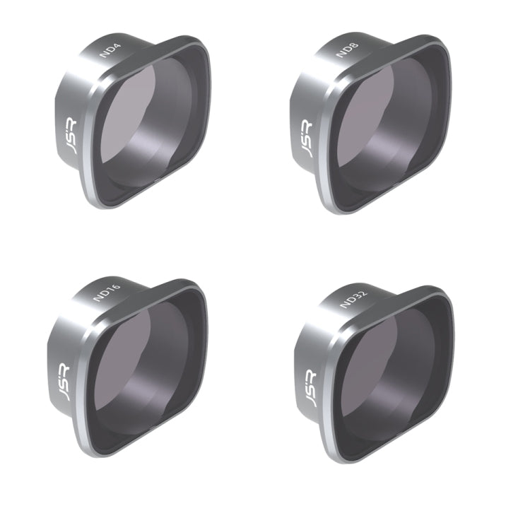 JSR KS 4 in 1 ND4+ND8+ND16+ND32 Lens Filter for DJI FPV, Aluminum Alloy Frame - free shipping - PMC TechLife - Order now!