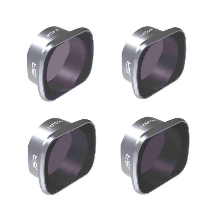 JSR KS 4 in 1 ND8PL+ND16PL+ND32PL+ND64PL Lens Filter for DJI FPV, Aluminum Alloy Frame - free shipping - PMC Jewellery - Order now!