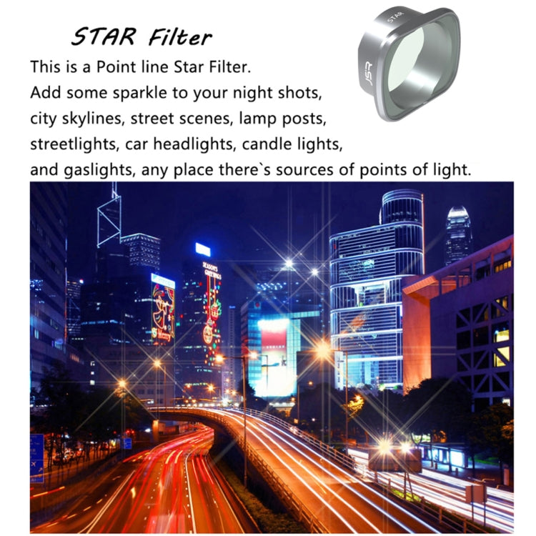 JSR KS 8 in 1 Star+NIGHT+ND8+ND16+ND32+ND64+MCUV+CPL Lens Filter for DJI FPV, Aluminum Alloy Frame - free shipping - PMC TechLife - Order now!