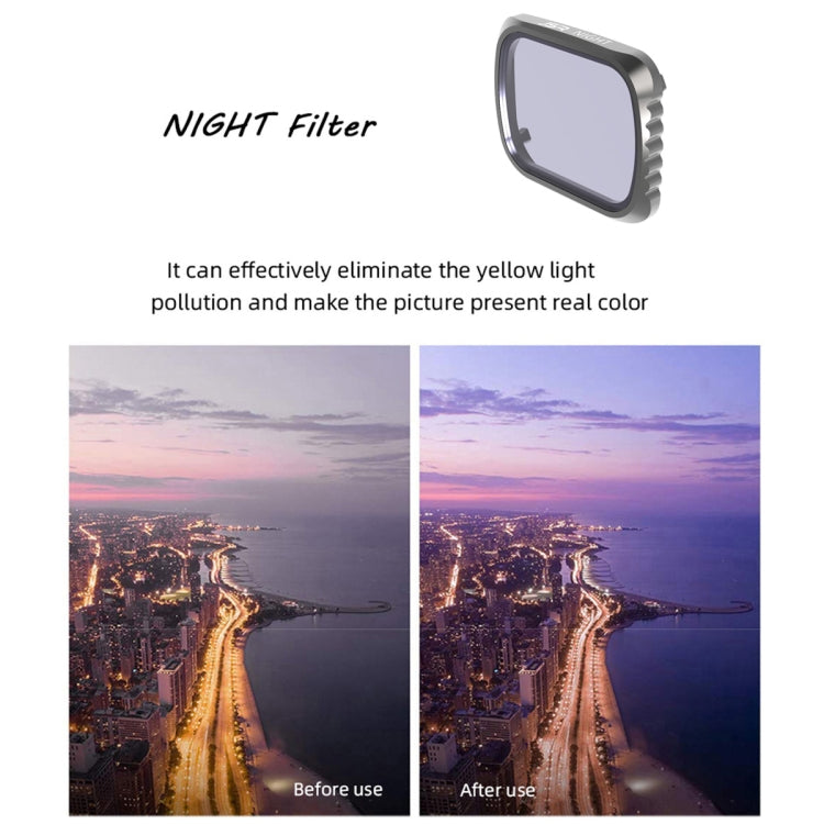 JSR KS 8 in 1 UV + CPL + ND8 + ND16 + ND32 + ND64 + STAR + NIGHT Lens Filter for DJI Air 2S, Aluminum Frame - free shipping - PMC TechLife - Order now!