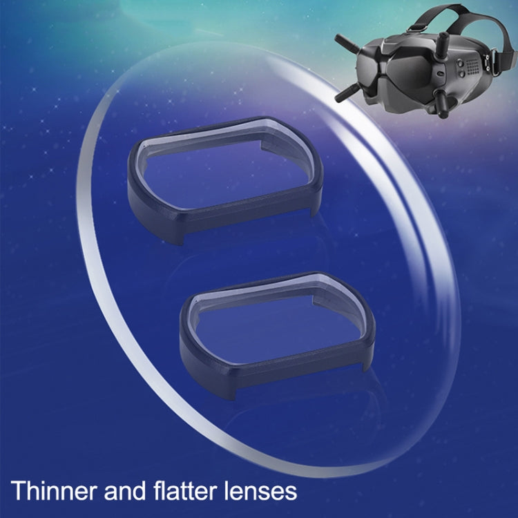 RCSTQ 2 PCS 300 Degree Myopia Glasses Lens Vision Correction Aspherical Lens for DJI FPV Goggles V2 - Lens Accessories by RCSTQ | Online Shopping South Africa | PMC TechLife | Buy Now Pay Later Mobicred