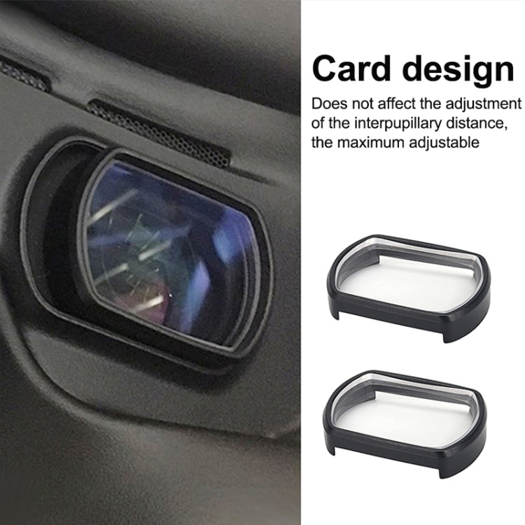 RCSTQ 2 PCS 450 Degree Myopia Glasses Lens Vision Correction Aspherical Lens for DJI FPV Goggles V2 - Lens Accessories by RCSTQ | Online Shopping South Africa | PMC TechLife | Buy Now Pay Later Mobicred