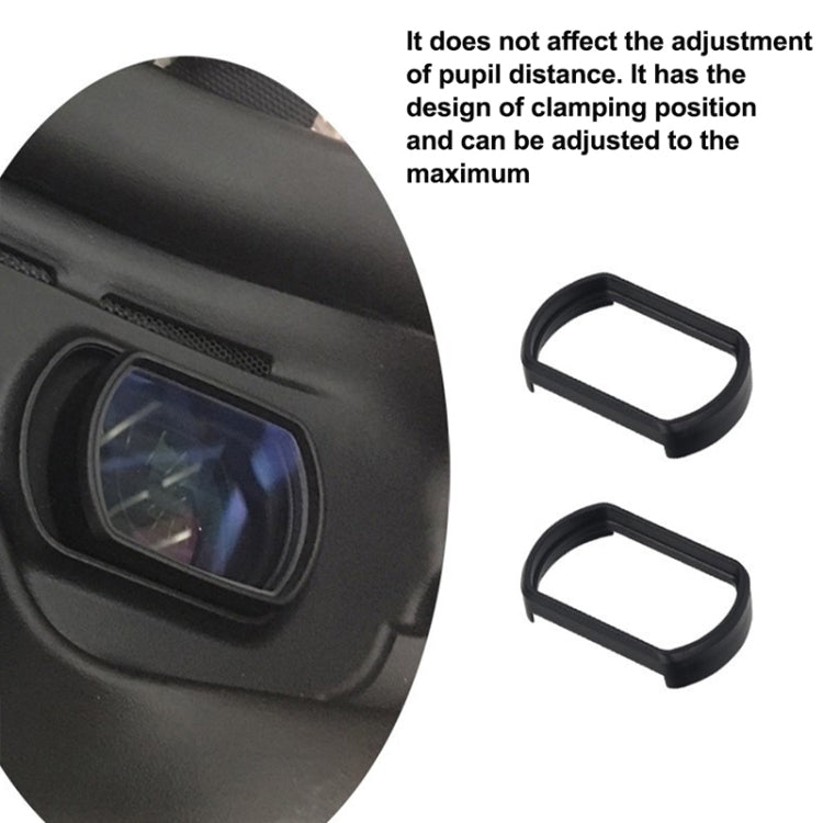 RCSTQ 2 PCS 500 Degree Myopia Glasses Lens Vision Correction Aspherical Lens for DJI FPV Goggles V2 - Lens Accessories by RCSTQ | Online Shopping South Africa | PMC TechLife | Buy Now Pay Later Mobicred