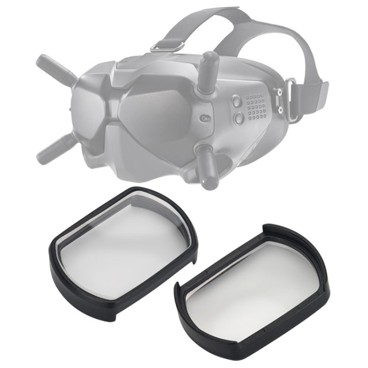 RCSTQ 2 PCS 600 Degree Myopia Glasses Lens Vision Correction Aspherical Lens for DJI FPV Goggles V2 - Lens Accessories by RCSTQ | Online Shopping South Africa | PMC TechLife | Buy Now Pay Later Mobicred