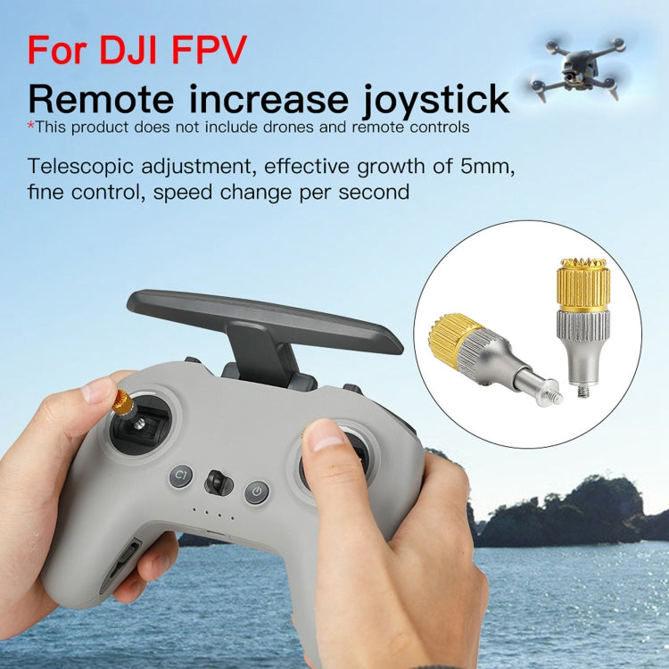 RCSTQ Two-color Retractable Thumb Rocker Joystick for DJI FPV Combo Drone Remote Control - free shipping - PMC TechLife - Order now!