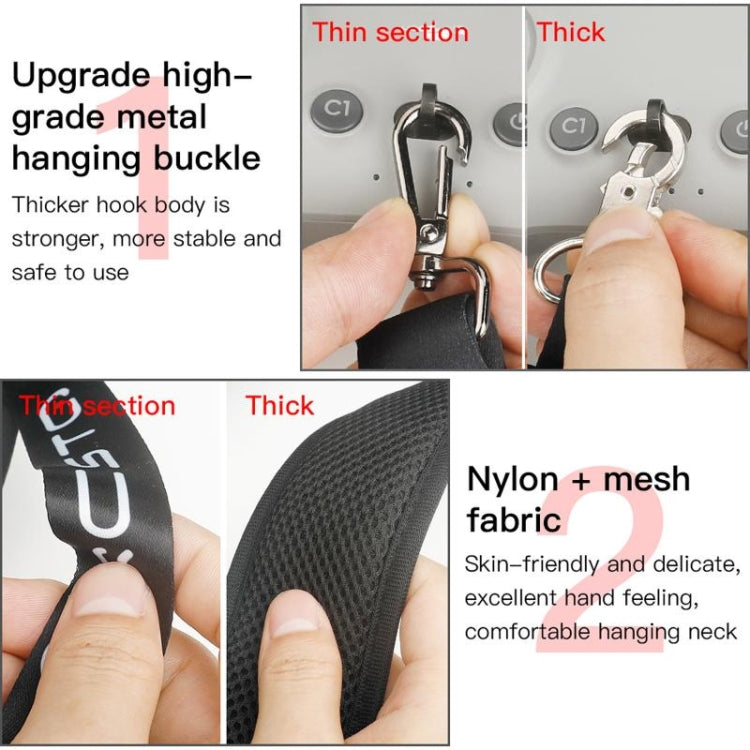 RCSTQ Thick Anti-lost Anti-fall Neck Strap Holder Lanyard for DJI FPV Remote Control - Other Accessories by RCSTQ | Online Shopping South Africa | PMC TechLife | Buy Now Pay Later Mobicred
