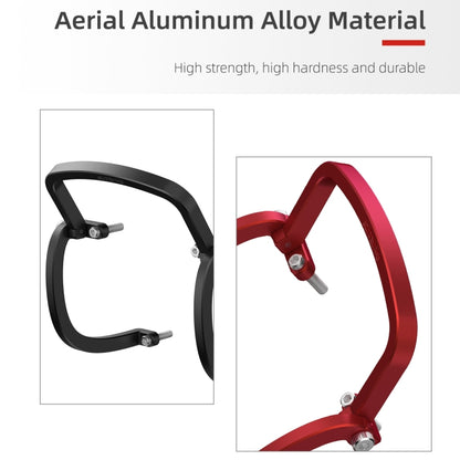 Sunnylife FV-Q9353 Gimbal Bumper Anti-collision Aluminum Alloy Guard Protector Bumper for DJI FPV (Black) - free shipping - PMC Jewellery - Order now!