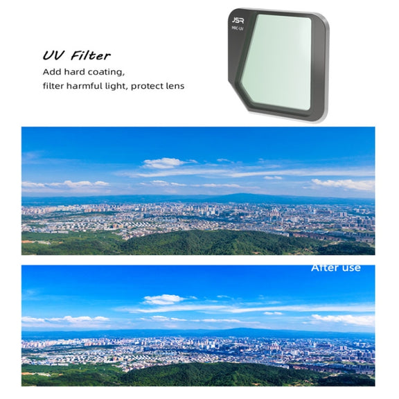 JSR Drone 6 in 1 MCUV+CPL+ND8+ND16+ND32+ND64 Lens Filter for DJI Mavic 3