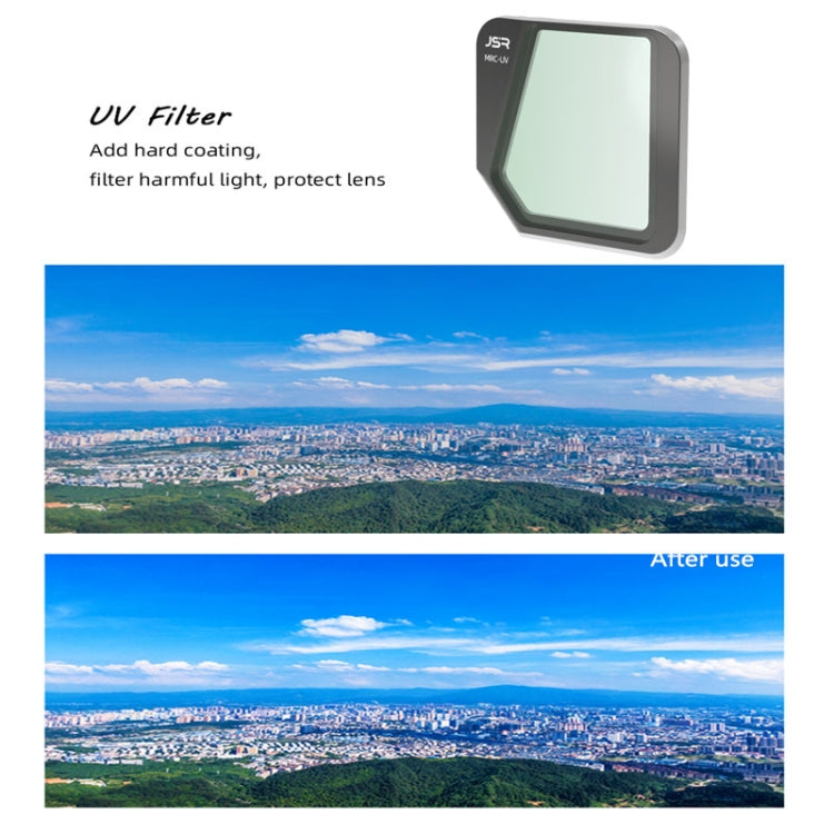 JSR Drone 6 in 1 MCUV+CPL+ND8+ND16+ND32+ND64 Lens Filter for DJI Mavic 3