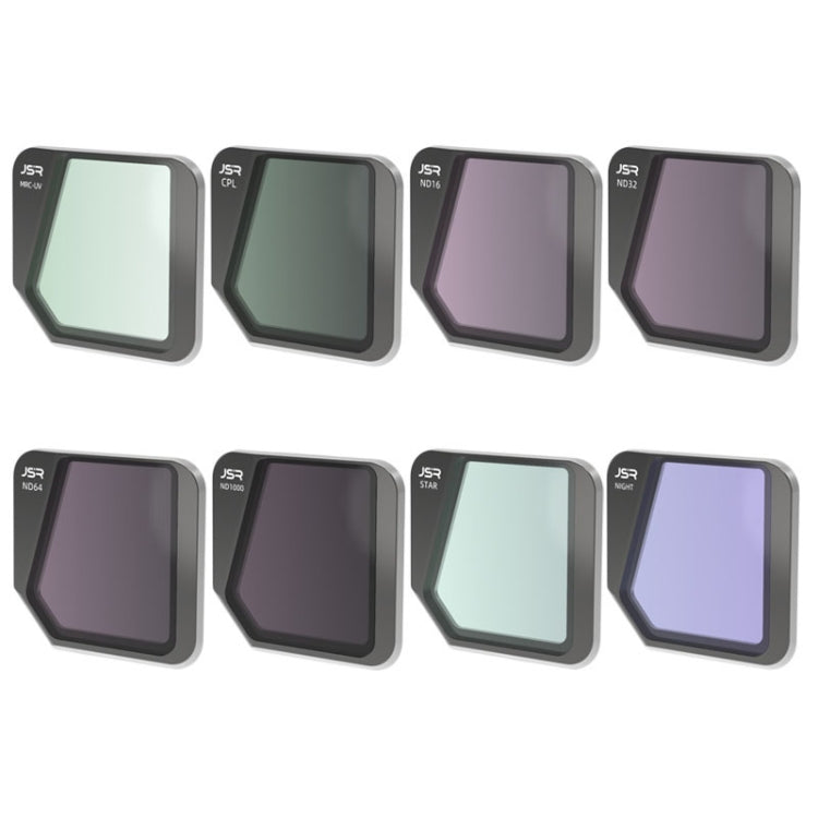JSR Drone 8 in 1 MCUV+CPL+ND16+32+64+1000+STAR+NIGHT Lens Filter for DJI Mavic 3 - free shipping - PMC TechLife - Order now!